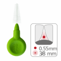 1083 Paro Flexi Grip Ершики, диаметр 3/8 мм, зеленые, конической формы. уп. 4 шт. 1083 Paro Flexi Grip Ершики, диаметр 3/8 мм, зеленые, конической формы. уп. 4 шт.