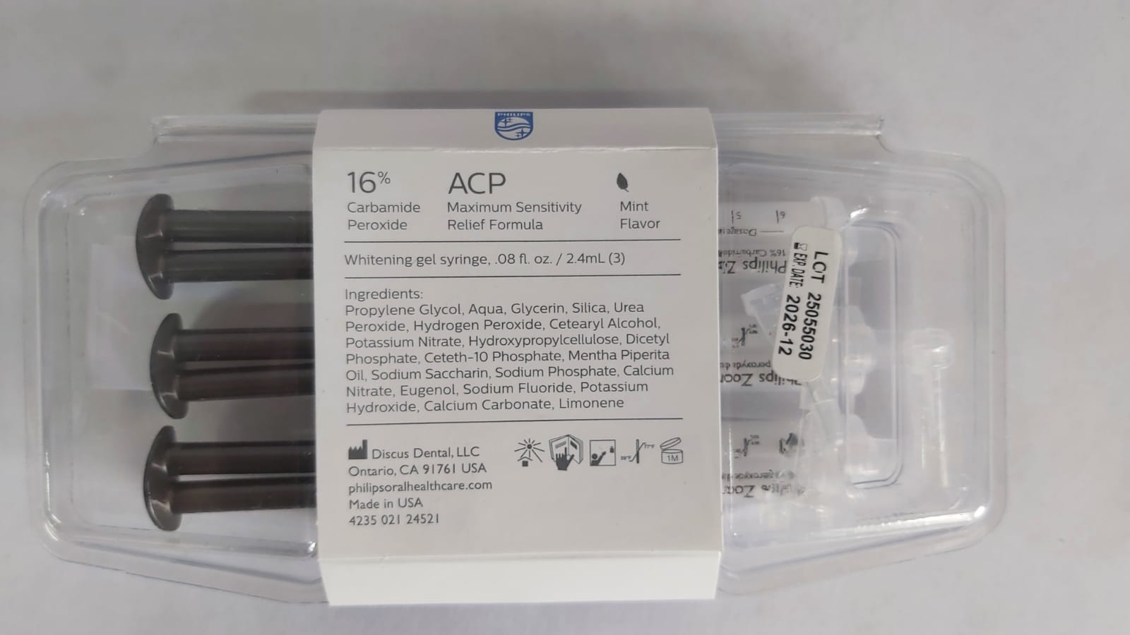 Nite White 16% ACP mini kit Philips Zoom! (3 шприца) Nite White 16% ACP mini kit Philips Zoom! (3 шприца)